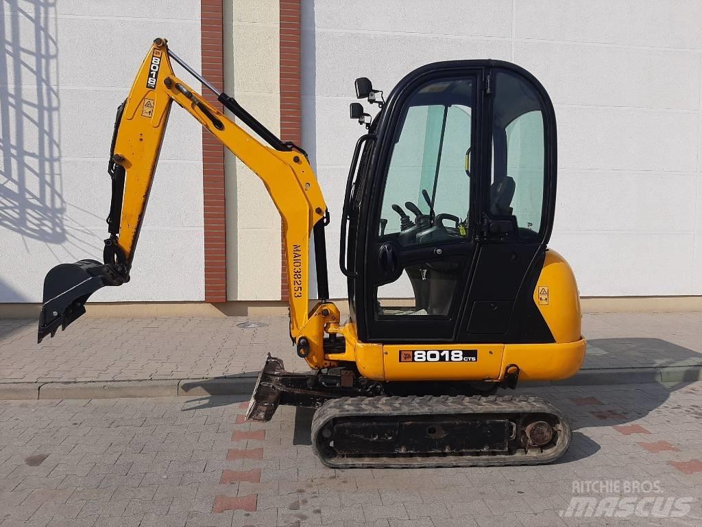 JCB 8018 CTS Мини екскаватори < 7 т