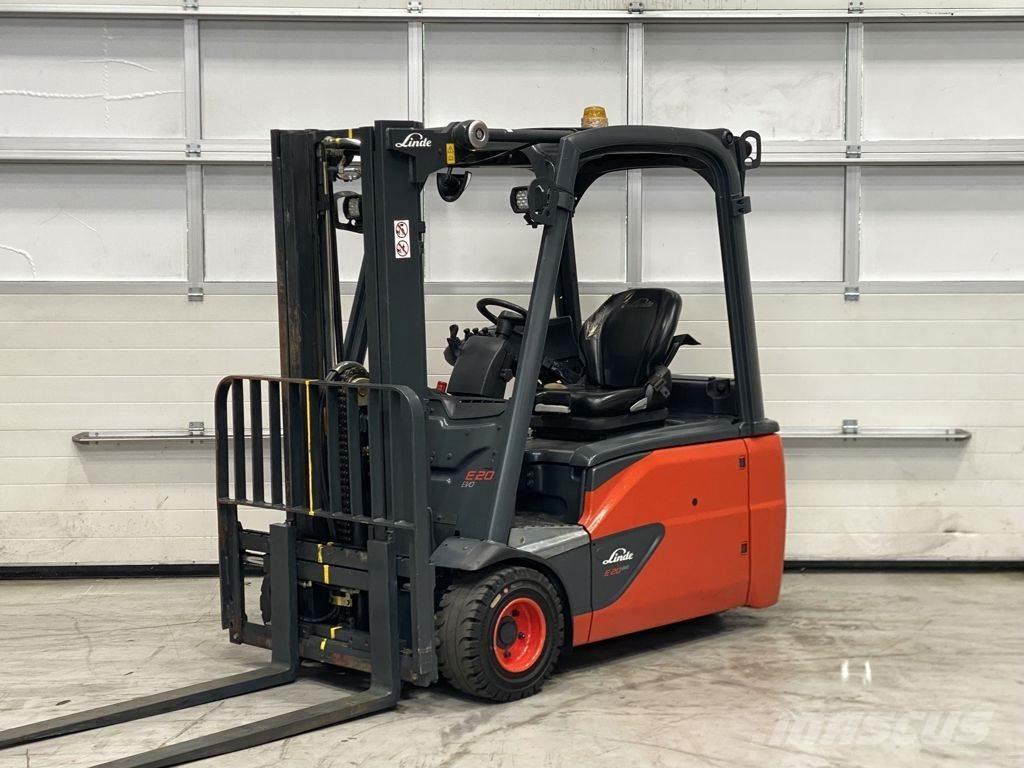 Linde E20L Електрически вилични кари-повдигачи