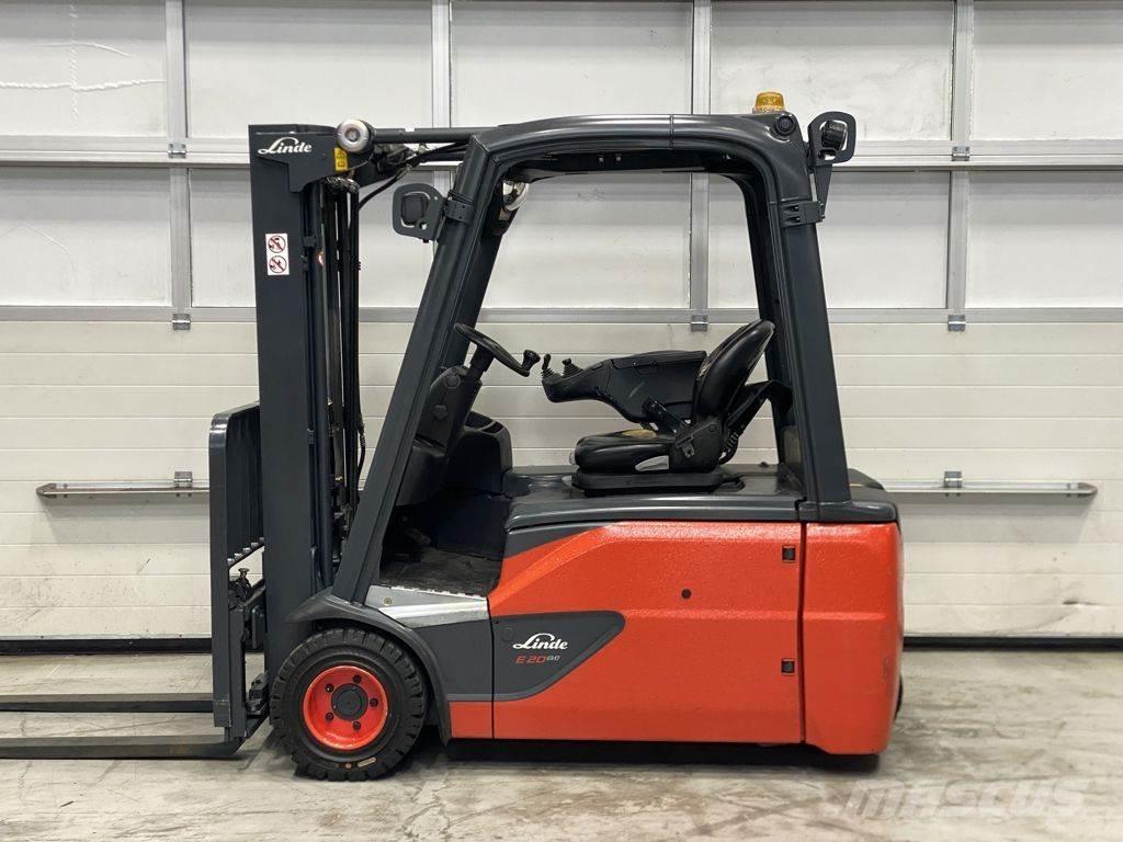 Linde E20L Електрически вилични кари-повдигачи