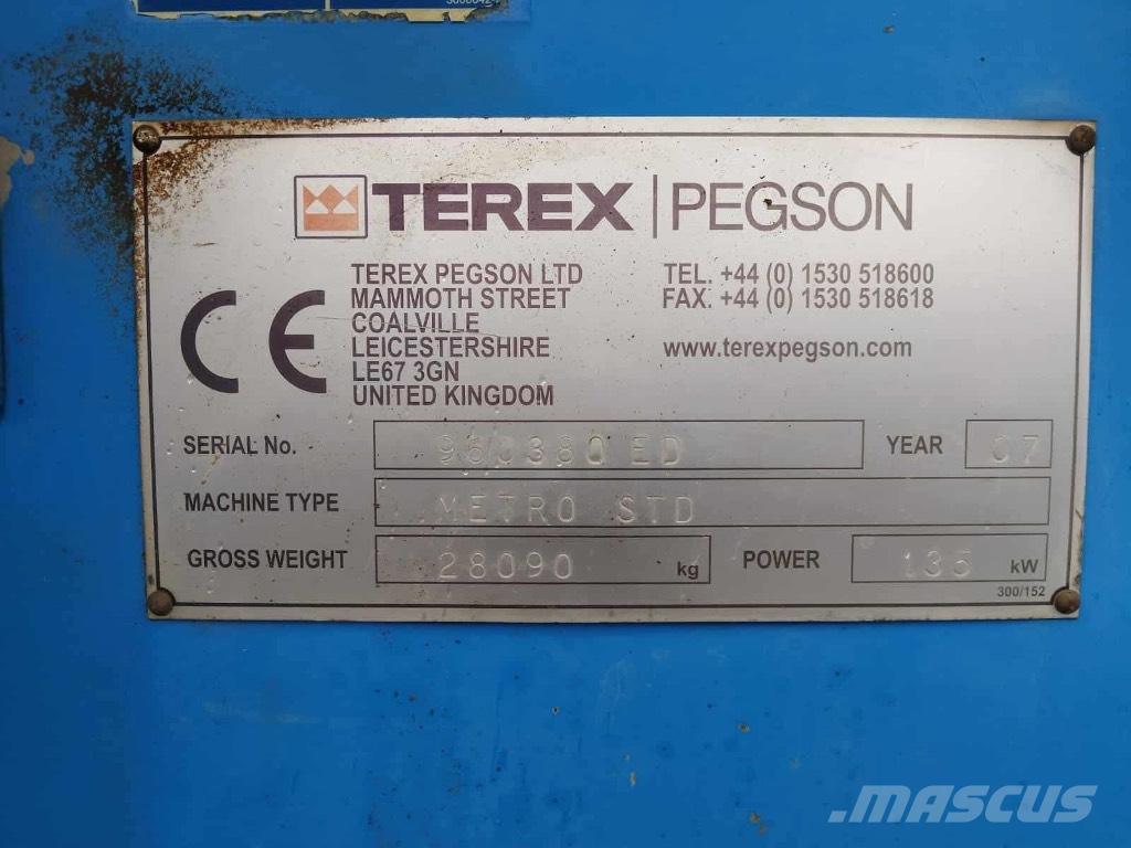 Terex Pegson Мобилни трошачки
