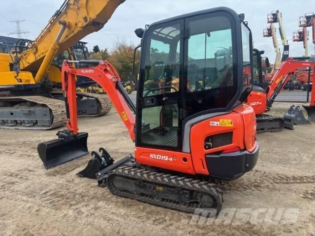 Kubota KX 019-4 Мини екскаватори < 7 т