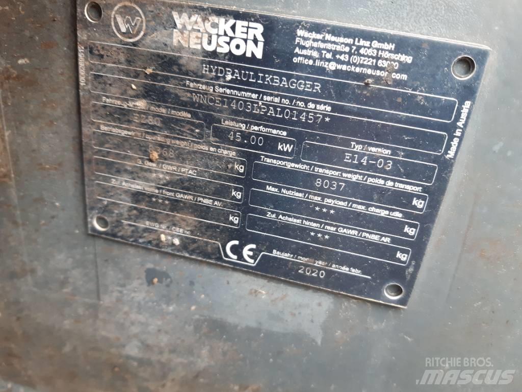 Wacker Neuson EZ80 Верижен екскаватор
