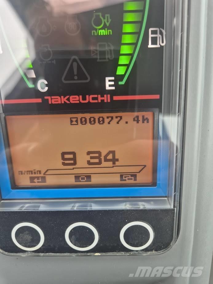 Takeuchi TB225 V0B Мини екскаватори < 7 т