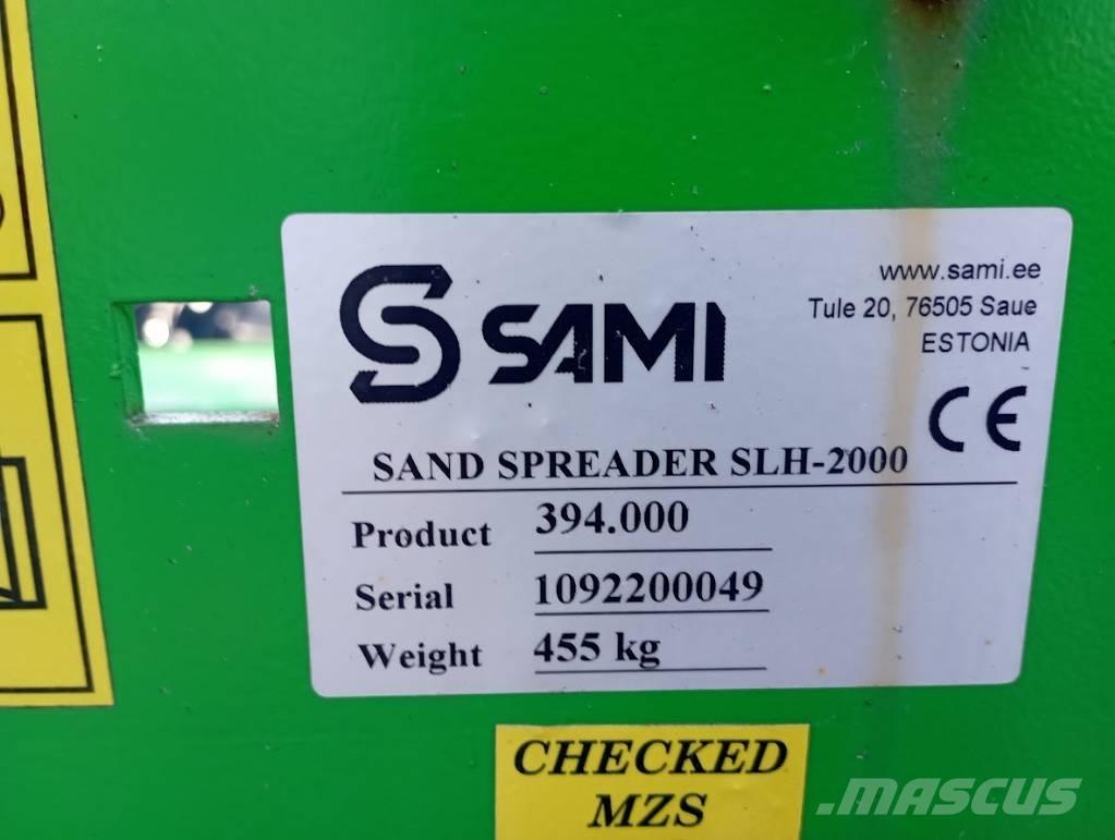 Sami SLH 2000 ZM-602 Разстилачки на пясък и сол