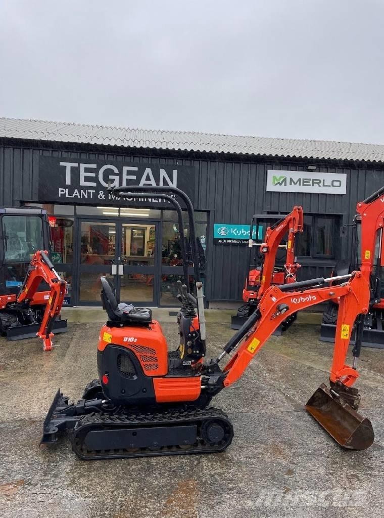 Kubota U 10-3 Мини екскаватори < 7 т