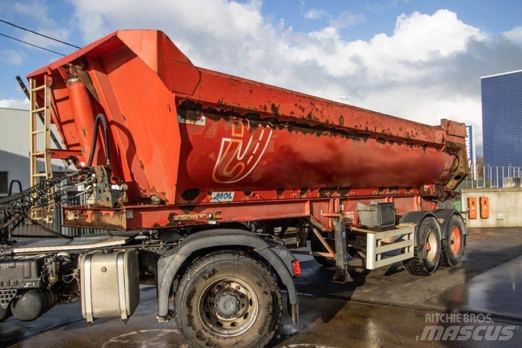 MOL K85F/20T/37ST Самосвални полуремаркета
