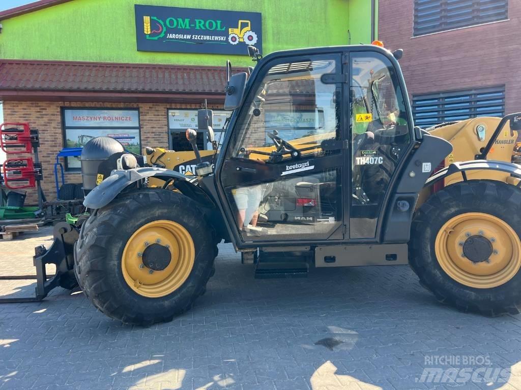 CAT TH 407 C Телескопични товарачи
