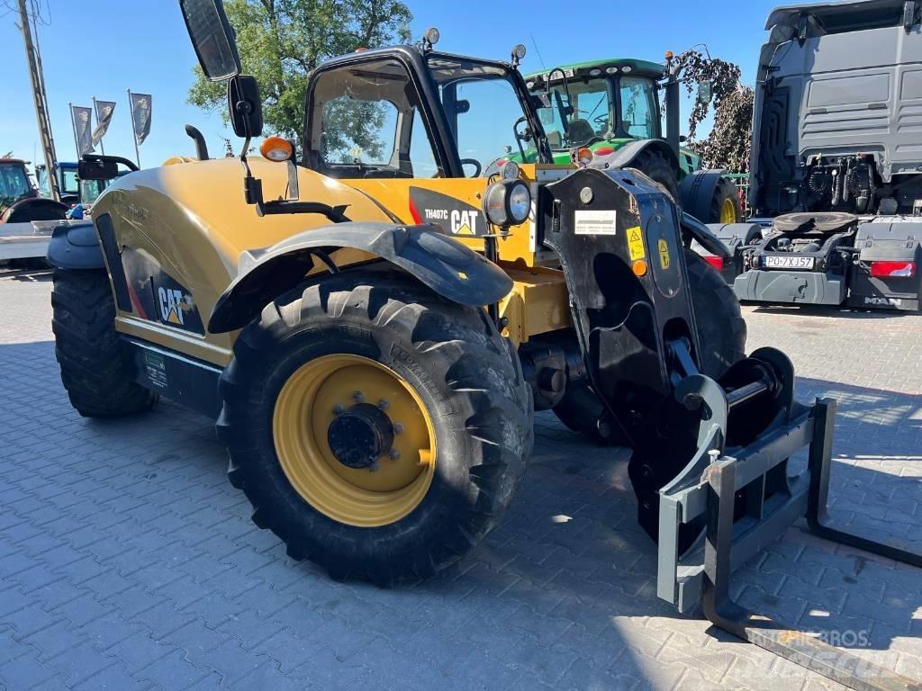 CAT TH 407 C Телескопични товарачи