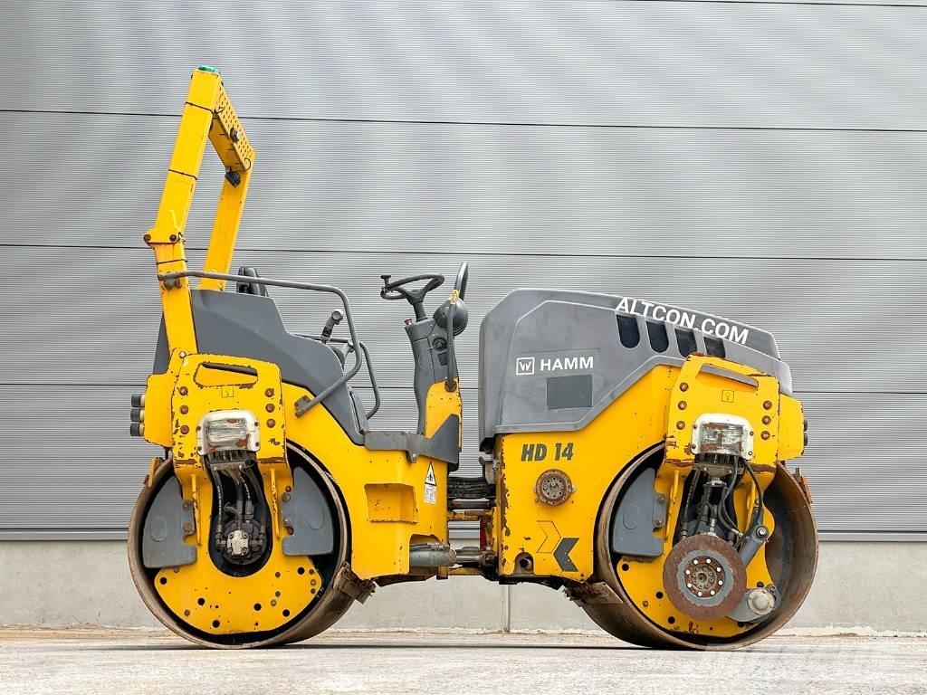 Hamm HD 14 VV Двойни барабанни ролки
