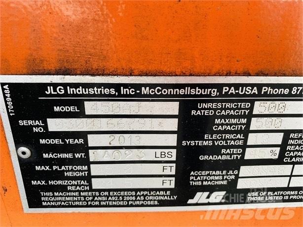 JLG 450 AJ Съчленени стрелови подемници