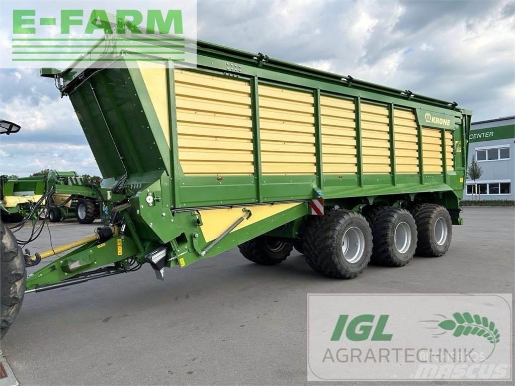 Krone tx 560 Ремаркета за зърно / силаж
