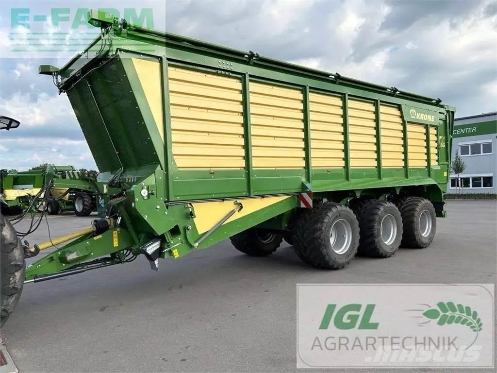 Krone tx 560 Ремаркета за зърно / силаж
