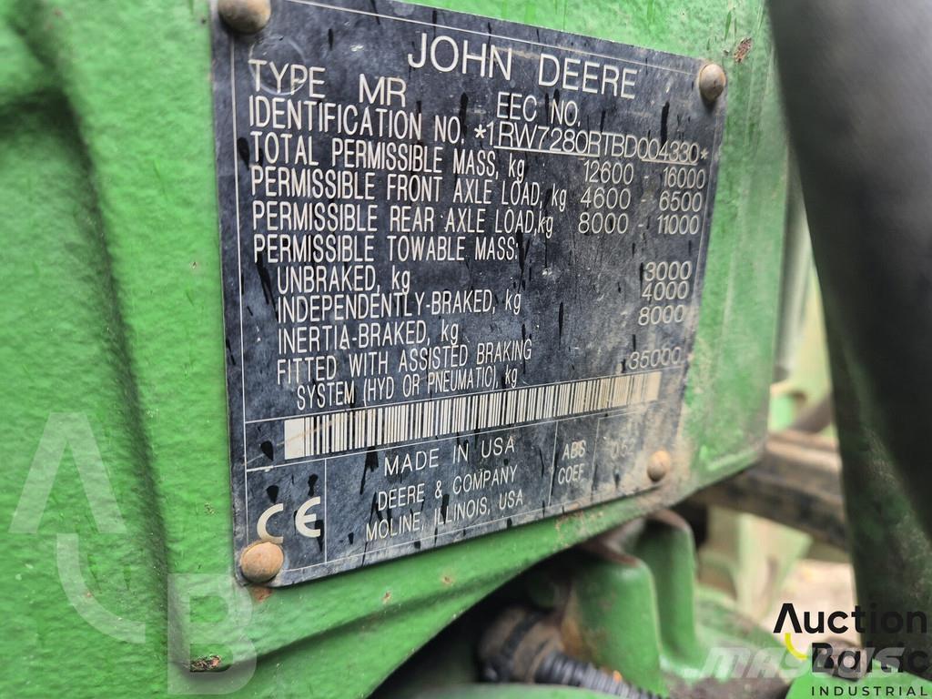 John Deere 7280 R Трактори
