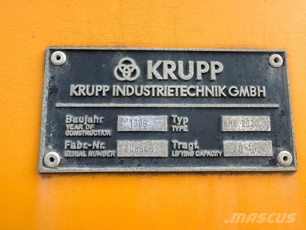 Krupp KMK 2020 Всъдеходни кранове