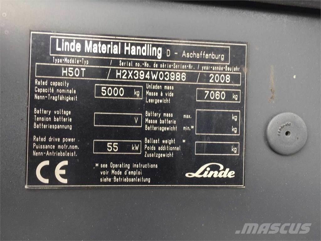 Linde H50T Камиони с АГУ