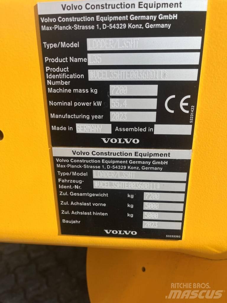 Volvo L35H Колесни товарачи