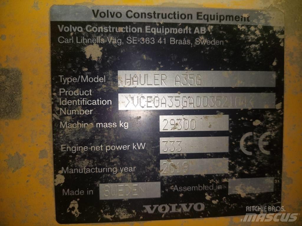 Volvo A 35 G Дъмпери/моторни превозни средства