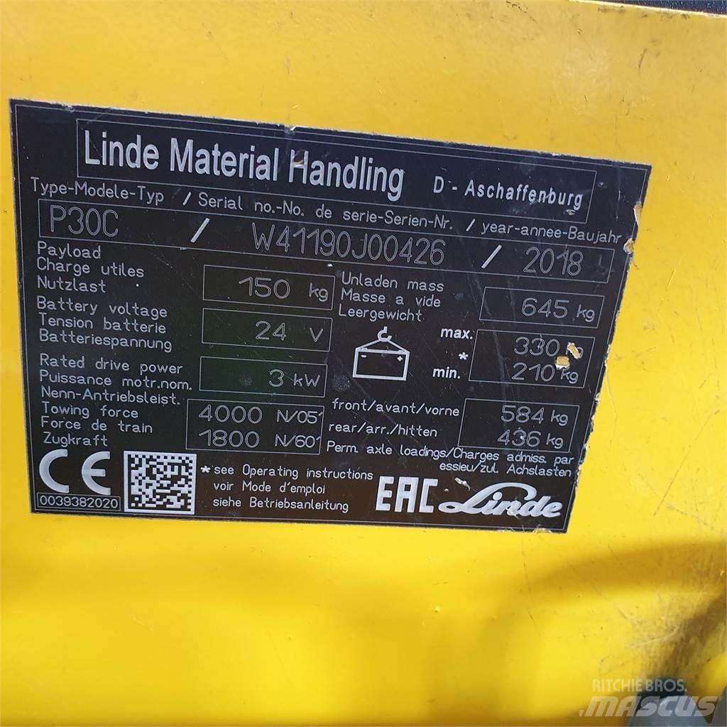 Linde P30C Валачещи камиони