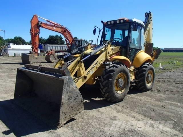 New Holland B 115 B Товарач със заден ексватор