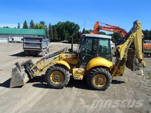 New Holland B 115 B Товарач със заден ексватор