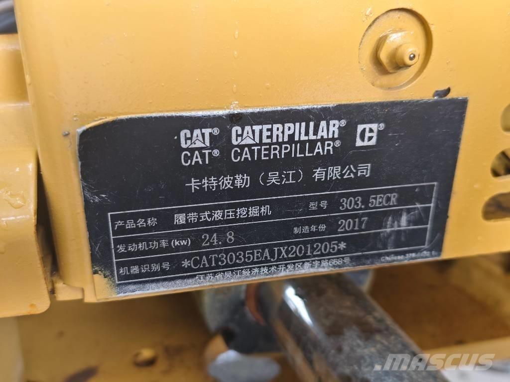 CAT 303.5 E CR Мини екскаватори < 7 т