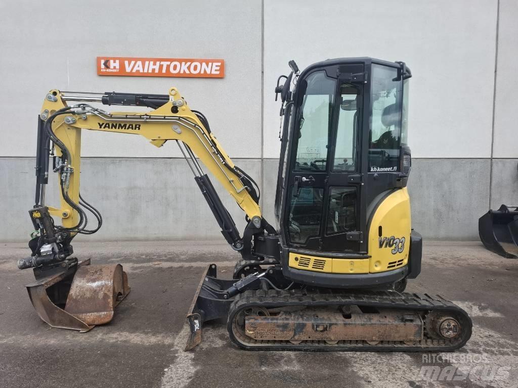 Yanmar Vio 33 U Мини екскаватори < 7 т