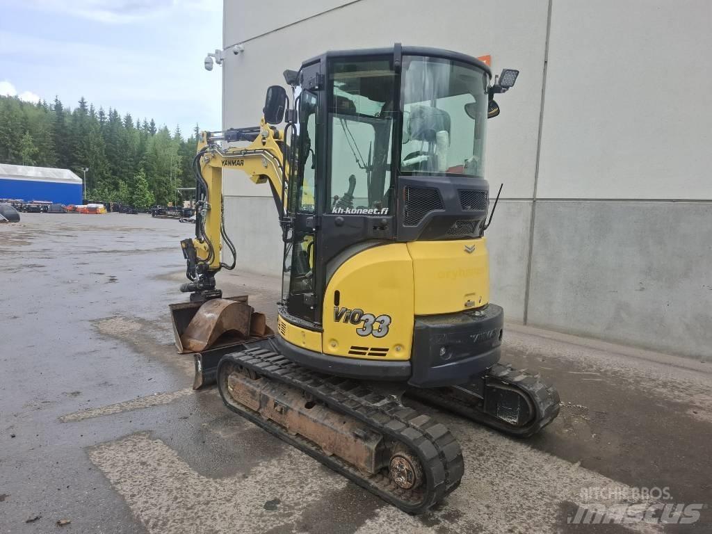 Yanmar Vio 33 U Мини екскаватори < 7 т