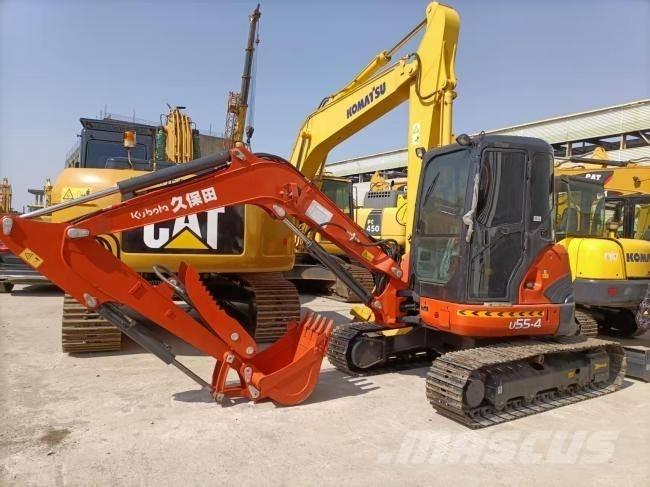 Kubota U 55-4 Мини екскаватори < 7 т