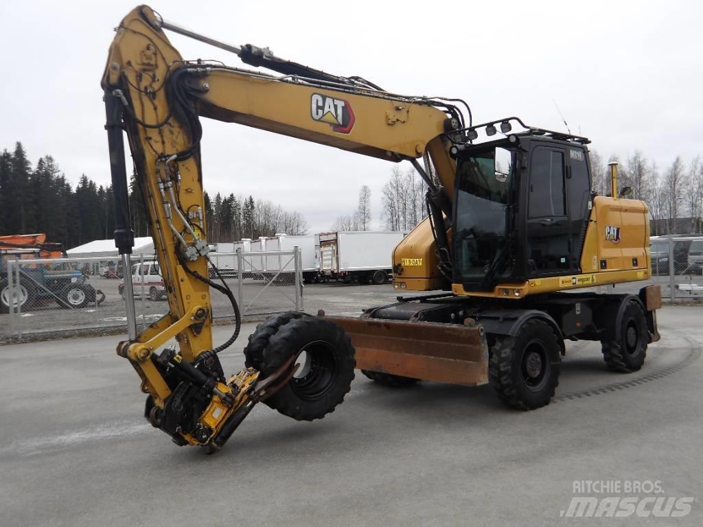 CAT M 318 Колесни екскаватори