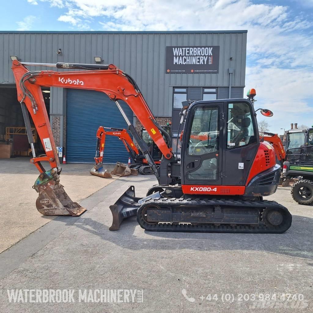 Kubota KX080-4 Средни екскаватори 7т - 12т