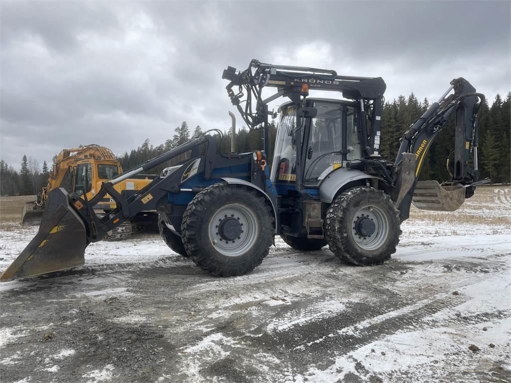 Lännen 8600 G Товарач със заден ексватор