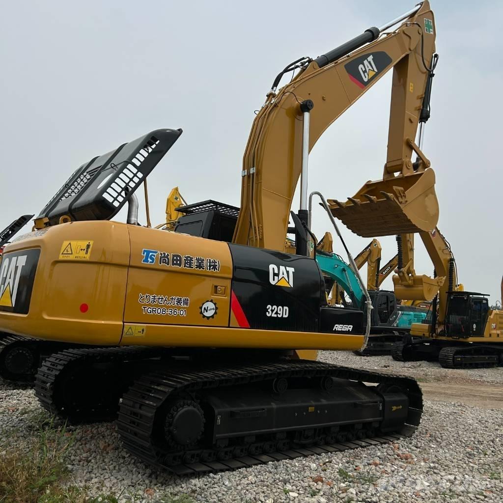 CAT 329D Верижен екскаватор