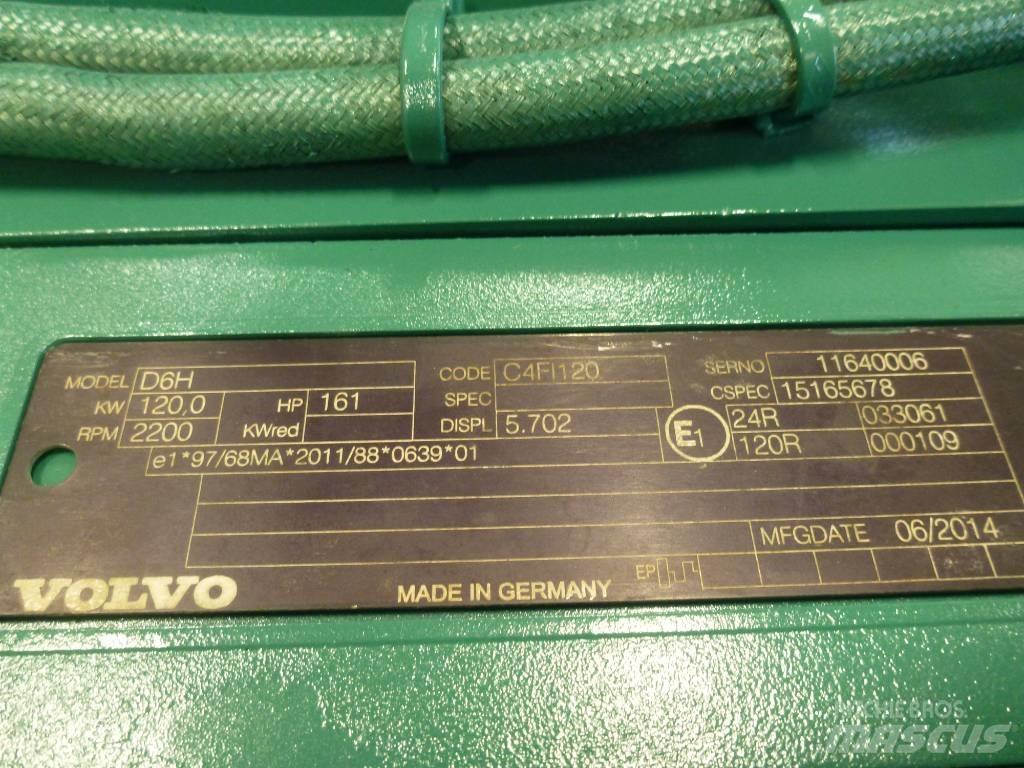 Volvo D6H C4FI120 Двигатели