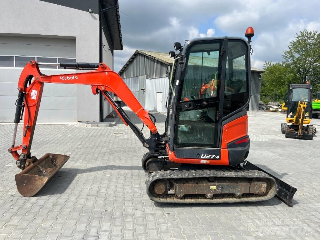 Kubota U 27-4 Мини екскаватори < 7 т
