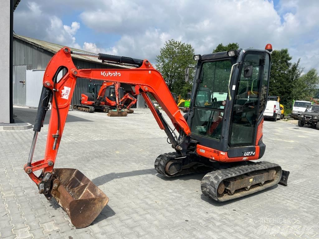 Kubota U 27-4 Мини екскаватори < 7 т