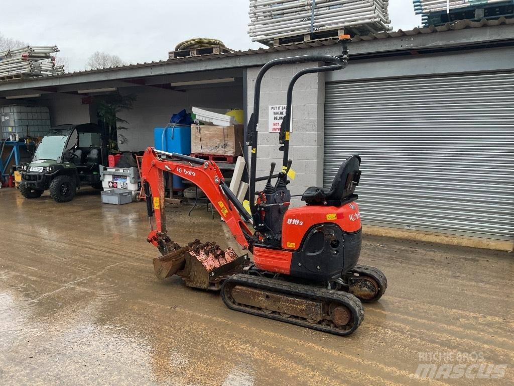 Kubota U 10 Мини екскаватори < 7 т