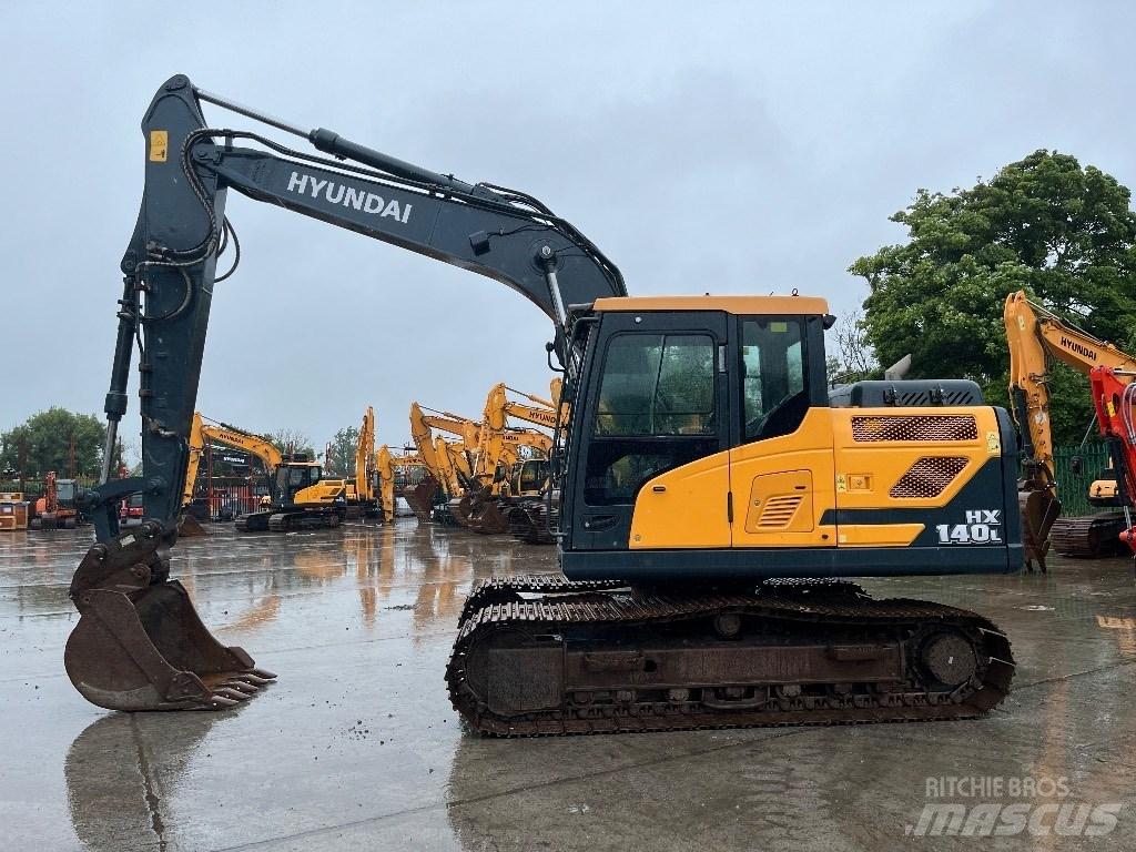 Hyundai HX140L Верижен екскаватор