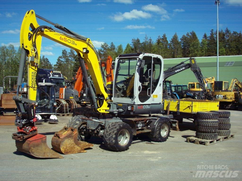 Neuson 6503-2 30Km/h Колесни екскаватори