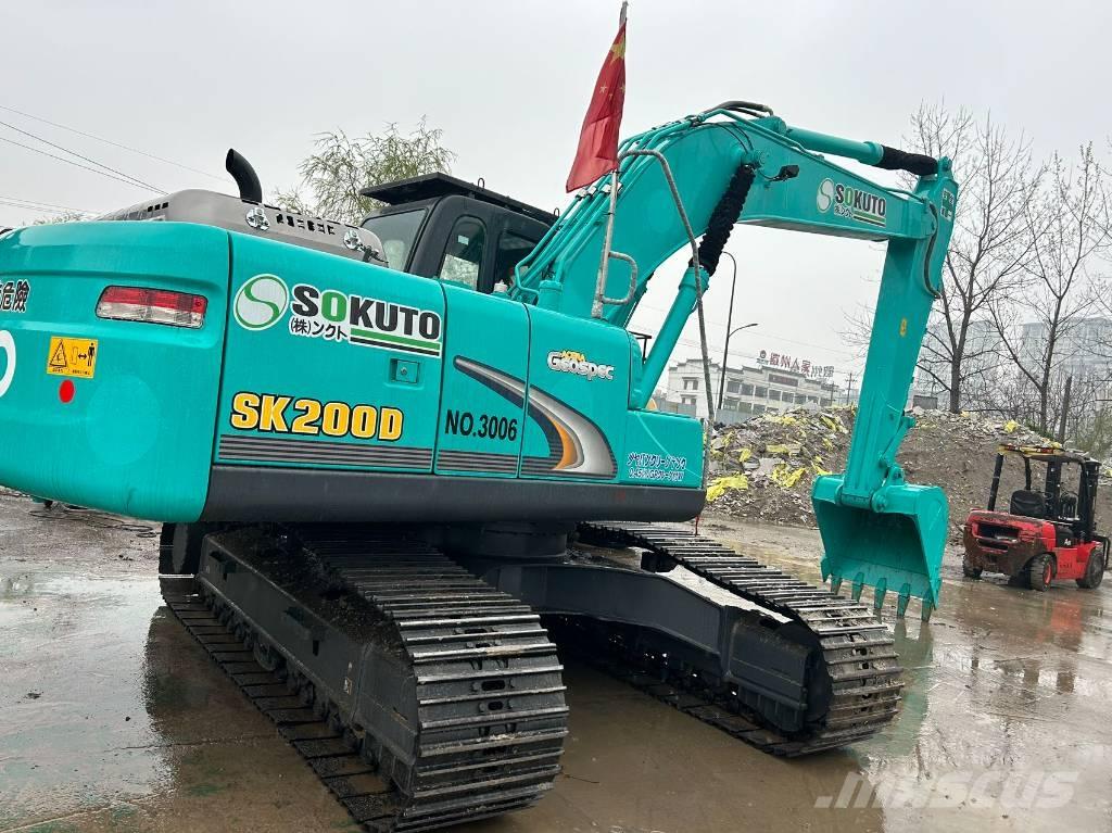 Kobelco SK200D Верижен екскаватор