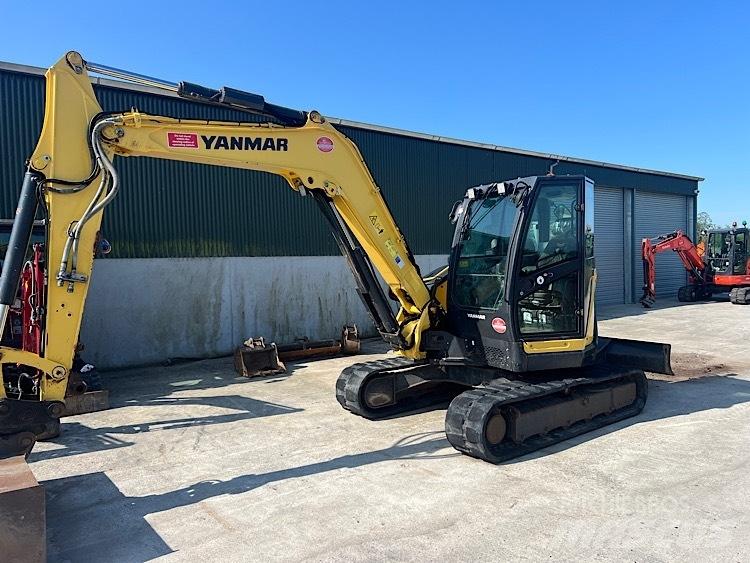 Yanmar Vio80-1a Средни екскаватори 7т - 12т