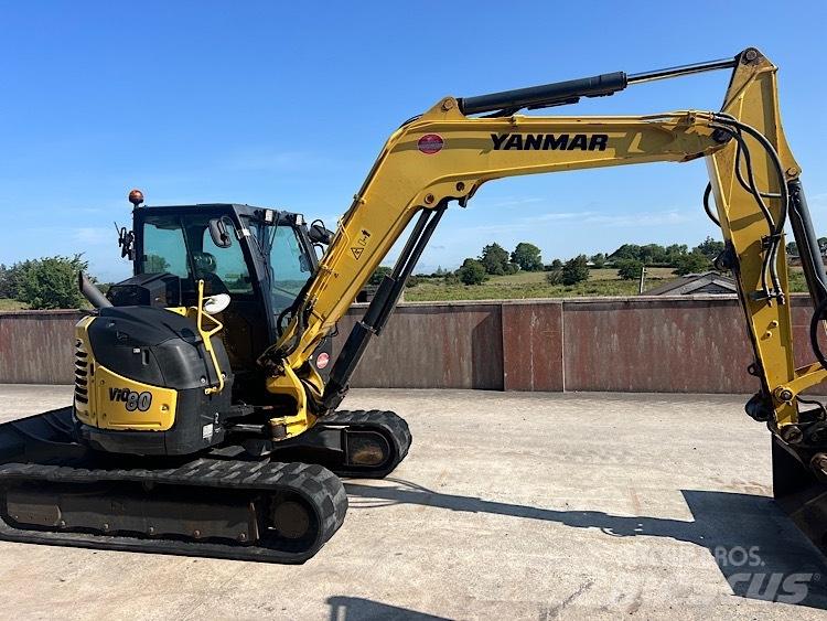Yanmar Vio80-1a Средни екскаватори 7т - 12т