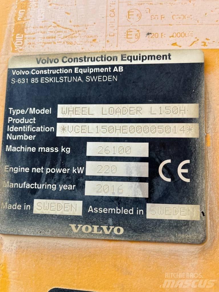 Volvo L150H Колесни товарачи