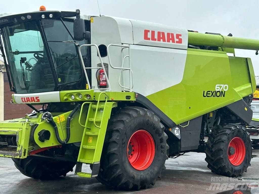 CLAAS Lexion 670 4x4 Комбайни