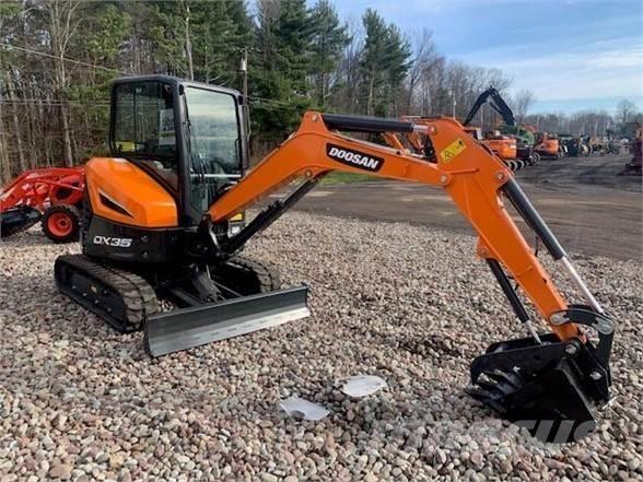 Doosan DX35-5 Мини екскаватори < 7 т