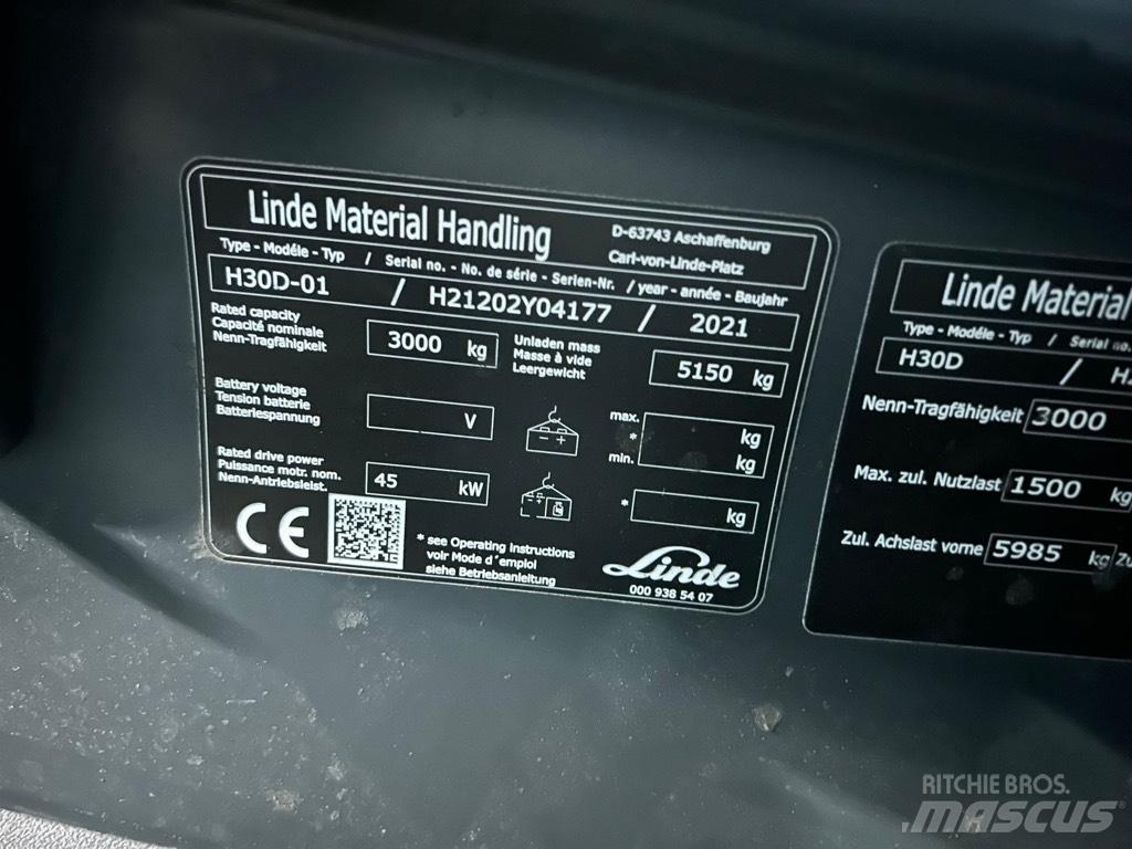 Linde H30D/1202 Дизелови камиони