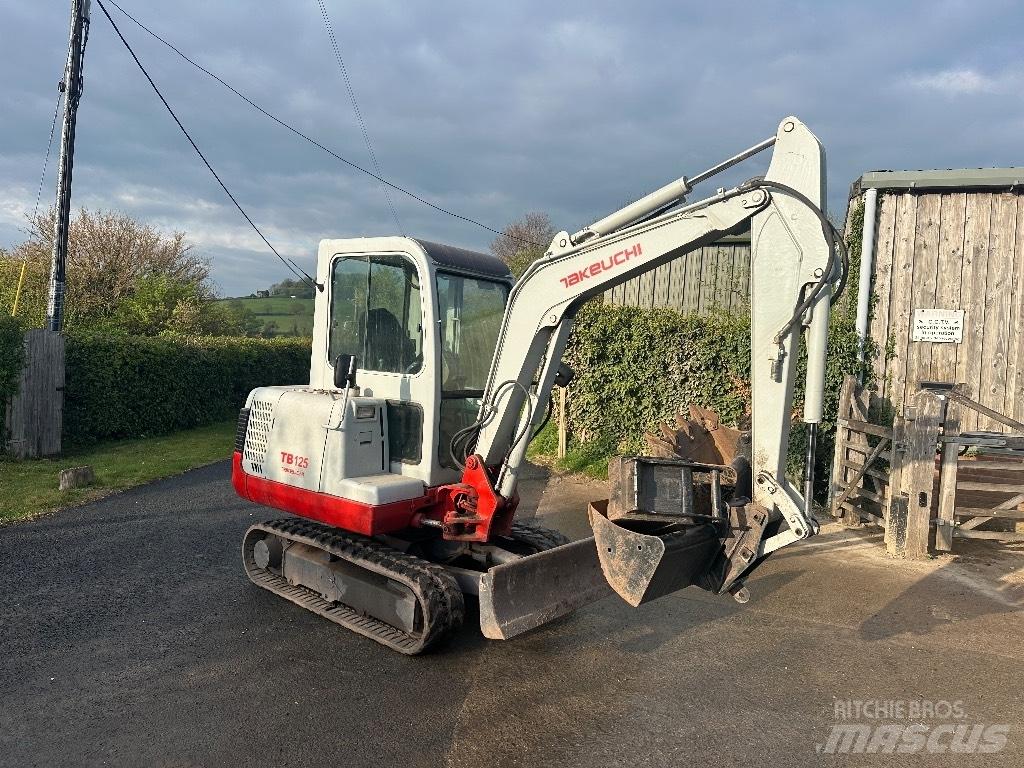 Takeuchi TB 125 Мини екскаватори < 7 т