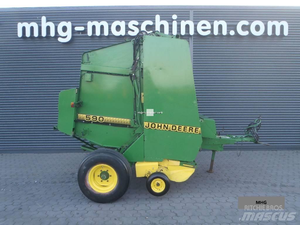 John Deere 590 Сламопреси за кръгли бали

