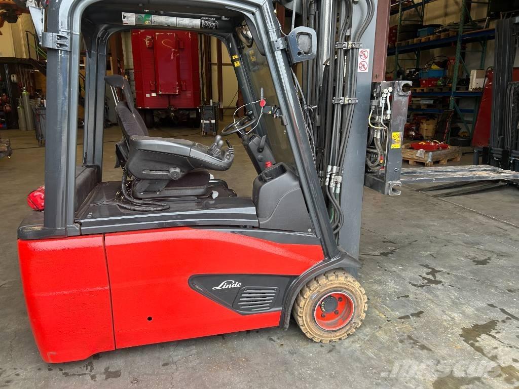 Linde e18l-02 Електрически вилични кари-повдигачи