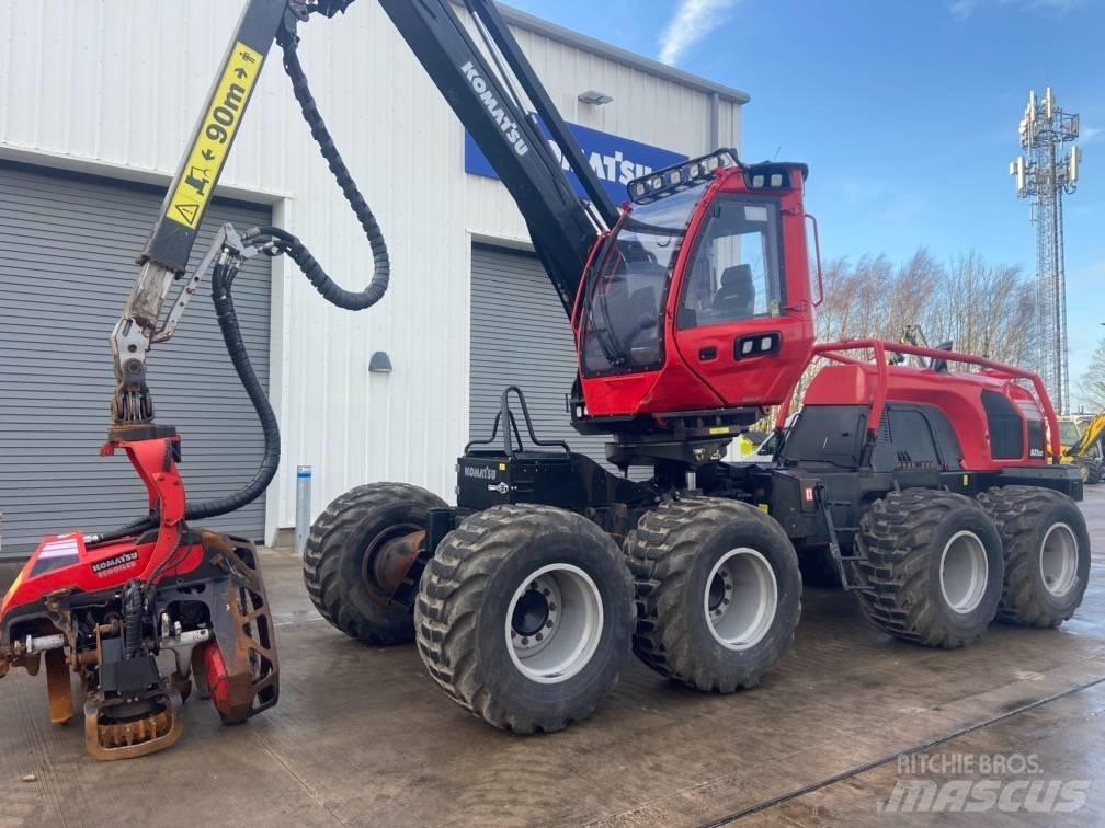 Komatsu 931XC Харвестери