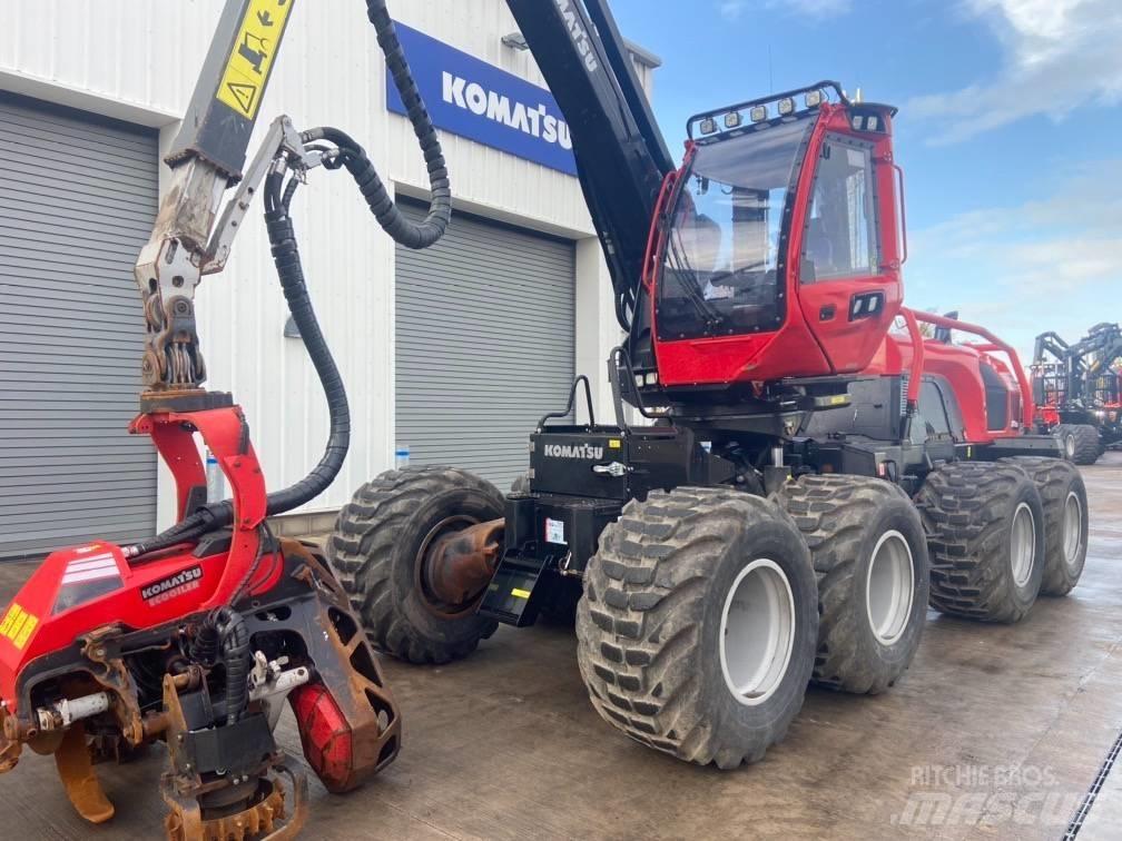 Komatsu 931XC Харвестери